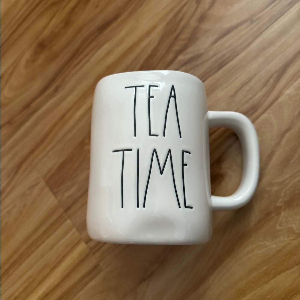 NWT - Rae Dunn - Tea Time - Yellow Interior